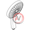 Душевая лейка Grohe Power&Soul Cosmopolitan 27668000