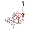 Смеситель Grohe Concetto 32212001 для ванны с душем