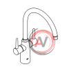 Смеситель Grohe Ambi 30189000 для кухонной мойки