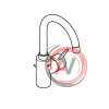 Смеситель Grohe Eurosmart Cosmopolitan 32830001 для раковины