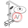 Душевая стойка Grohe Vitalio Joy Shower System 26401001
