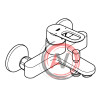Смеситель Grohe BauLoop 23603000 для ванны с душем