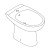 Биде напольное Grohe Bau Ceramic 39432000