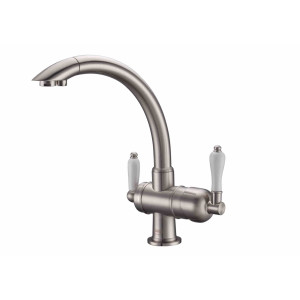 Смесители для кухни ZR 327 YF NICKEL ZorG Sanitary