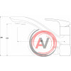 Смесители для кухни ZR 404 KF ЧЕРНЫЙ МЕТАЛЛ ZorG Sanitary