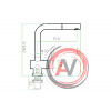 Смесители для кухни SZR-0912 ZorG Sanitary