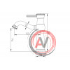 Смесители для раковины/умывальника A 311U-BR ZorG Sanitary