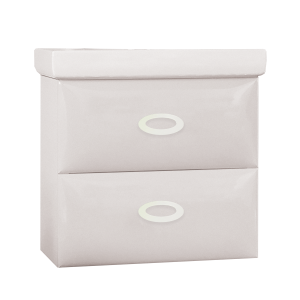 Тумба Arrondi 60П 2в.я. White