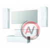 Пенал Glace 30П 1д White L