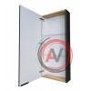 Пенал Gaula 40П 1д.Black