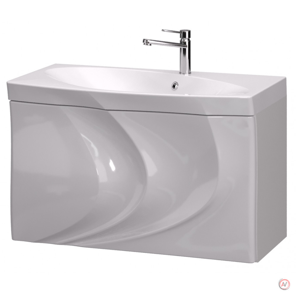 Тумба с раковиной Mirage 90 White
