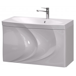 Тумба с раковиной Mirage 90 White