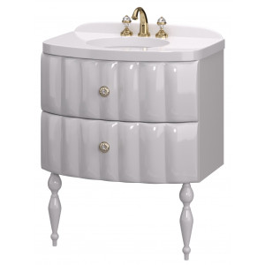 Тумба с раковиной Pearl 70 White