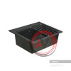 Мойка для кухни Aquaton Делия 60 прямоугольная графит 1A715232LD210
