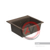 Мойка для кухни Aquaton Делия 60 прямоугольная кофе 1A715232LD280