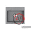 Мойка для кухни Aquaton Делия 60 прямоугольная серая 1A715232LD230