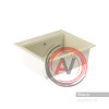 Мойка для кухни Aquaton Делия 60 прямоугольная жемчуг 1A715232LD240