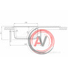 Мойка для кухни Aquaton Аманда прямоугольная с крылом серая 1A712832AD230