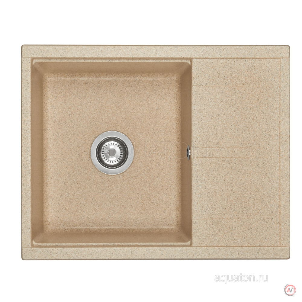 Мойка для кухни Aquaton Делия 65 песочный 1A718632DE220