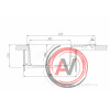 Мойка для кухни Aquaton Делия 65 серый 1A718632DE230