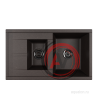 Мойка для кухни Aquaton Делия 87 кофе 1A716232DE280