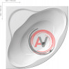 Ванна акриловая угловая Ravak NEW DAY 150x150 C661000000
