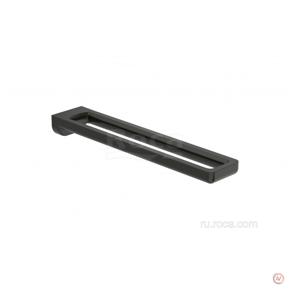 Tempo black двойной полотенцедержатель