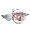 Комплект Grohe Eurosmart 31565SD0 Мойка кухонная K300 31563SD0 + Смеситель Eurosmart 33281002 для кухонной мойки