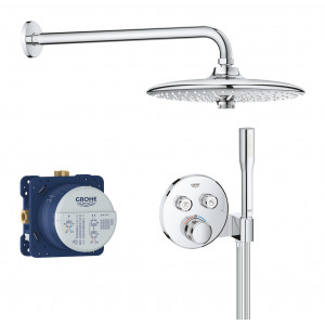 Душевой комплект Grohe Grohtherm SmartControl 34744000 С ВНУТРЕННЕЙ ЧАСТЬЮ