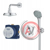 Душевой комплект Grohe Grohtherm 34735000 С ВНУТРЕННЕЙ ЧАСТЬЮ, с термостатом