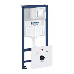 Система инсталляции для унитазов Grohe Rapid SL 38827000 5 в 1 с кнопкой смыва