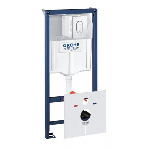 Система инсталляции для унитазов Grohe Rapid SL 38929000 4 в 1 с кнопкой смыва