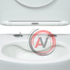 Унитаз BERGES подвесной VENTAS Rimless 49 см, сиденье дюропласт Ventas Slim SO, микролифт, быстросъём
