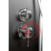 Душевая кабина Deto L810 с гидромассажем BLACK