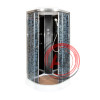 Душевая кабина Deto BM1590 стандартная BLACK