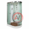 Душевая кабина Deto EM1512L с электрикой