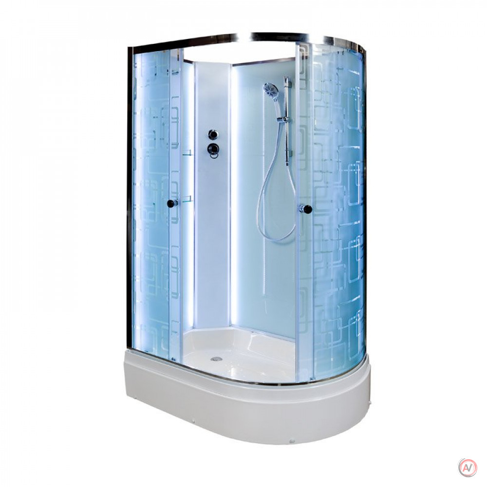 Душевая кабина Deto EM2712LN LED