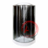 Душевая кабина Deto L809 стандартная BLACK