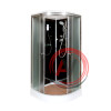 Душевая кабина Deto B01S с электрикой BLACK
