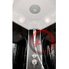 Душевая кабина Deto L810 стандартная BLACK
