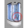 Душевая кабина Deto EM4512LN LED с гидромассажем