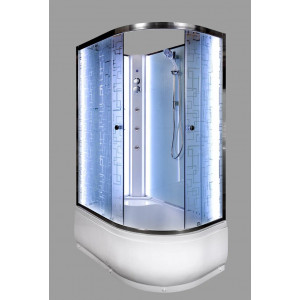 Душевая кабина Deto EM4512LN LED с гидромассажем