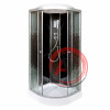Душевая кабина Deto L809 с электрикой BLACK
