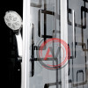 Душевая кабина Deto BM1590 LED BLACK