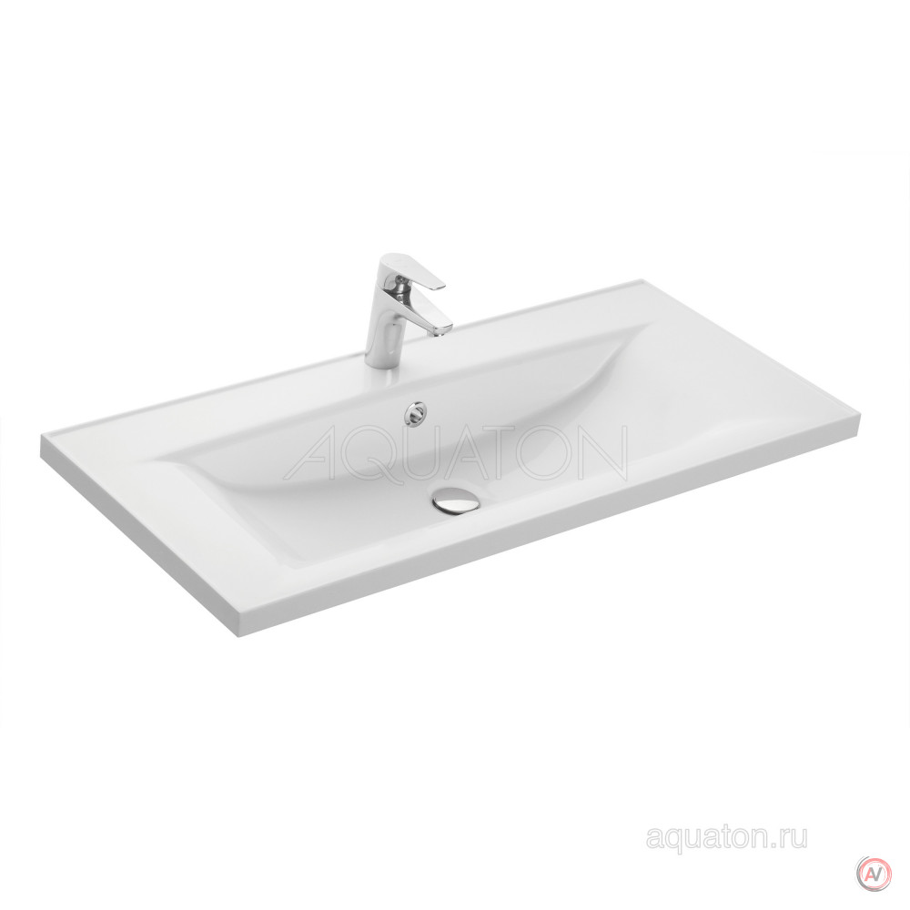 Раковина Aquaton Айрис 100 белая 1A723031AG010