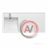 Раковина Aquaton Лондри 1050 белая левая 1A72833KLH01L