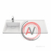 Раковина Aquaton Лондри 1050 белая левая 1A72833KLH01L