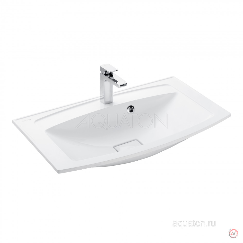 Раковина Aquaton Милан М 80 белая 1A70643KML010