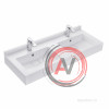 Раковина Aquaton Сакура 120 1A72433KSK010 2 чаши
