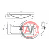 Раковина Aquaton Шерилл 105 1A71323KSH010